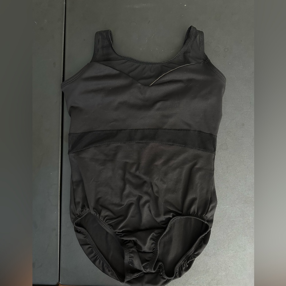 Black medium women’s leotard